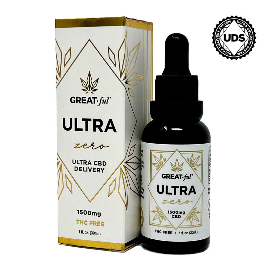 CBD GREATful ULTRA Zero de 30 ml – 1500 mg | GREATful México